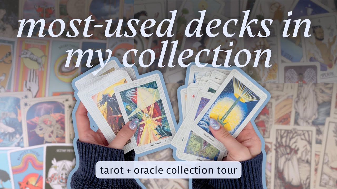 Tarot deck collection pt 1 ✨ functional, versatile, workhorse decks