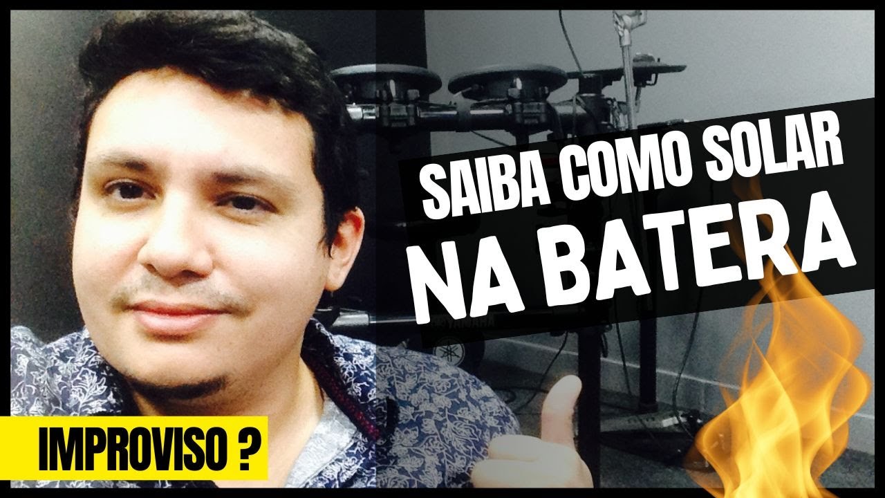 NÃO SABE SOLAR NA BATERIA?  ASSISTA O VÍDEO ATÉ O FINAL
