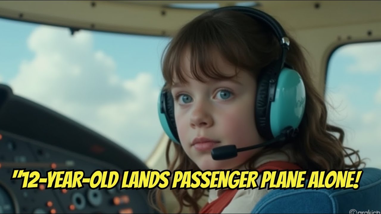 12-Year-Old Girl Lands Plane After Pilots Pass Out - What Happens Next Will Shock You