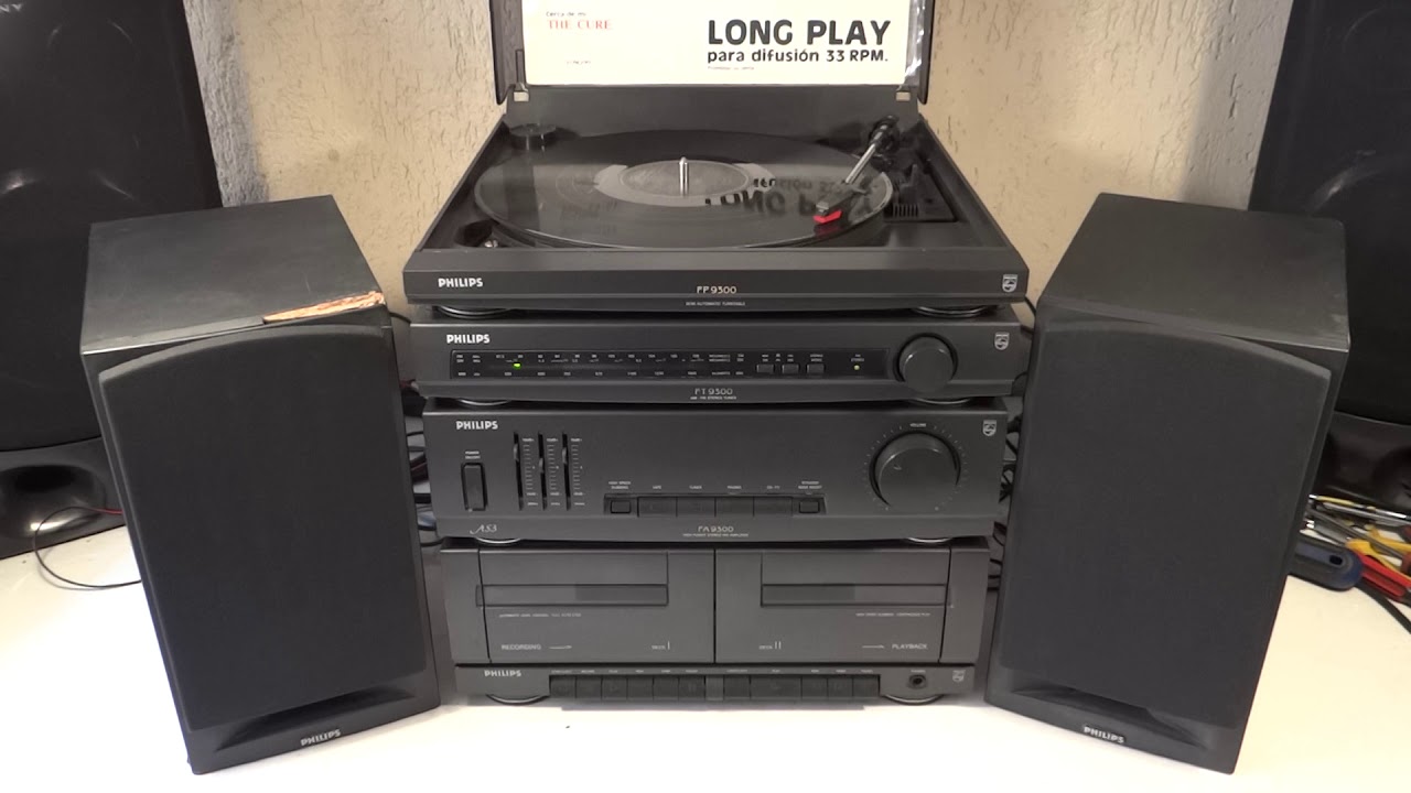 MINICOMPONENTE PHILIPS AS-9300 MALAYSIA 1993 THE COMMUNARDS