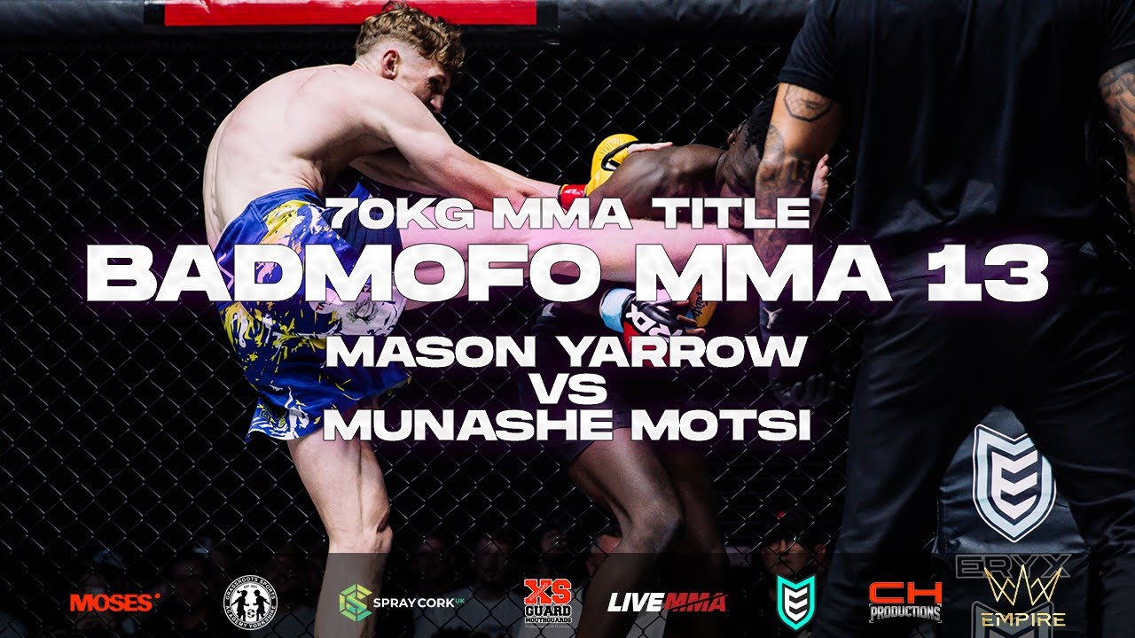 BMF 13 | Mason Yarrow vs Munashe Motsi | Amateur Lightweight MMA Title