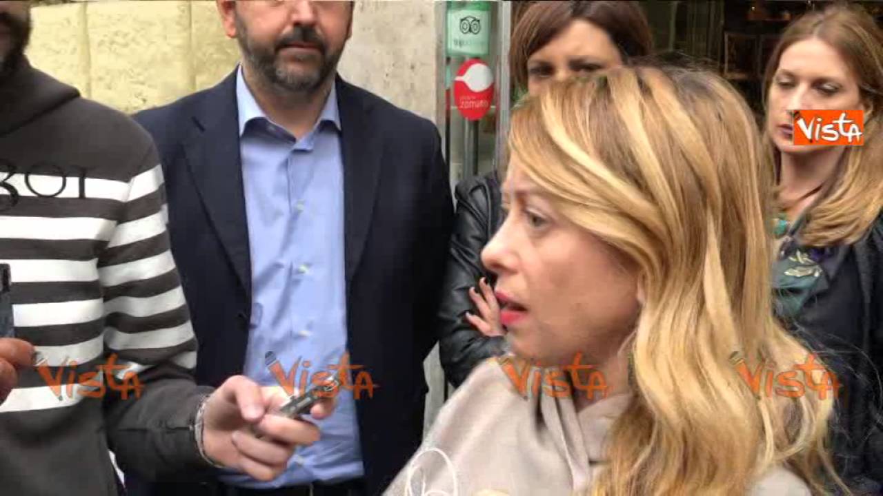 MELONI A MONTE STALLONARA: QUI SITUAZIONE DIFFICILE, IL COMUNE TUTELI TUTTI