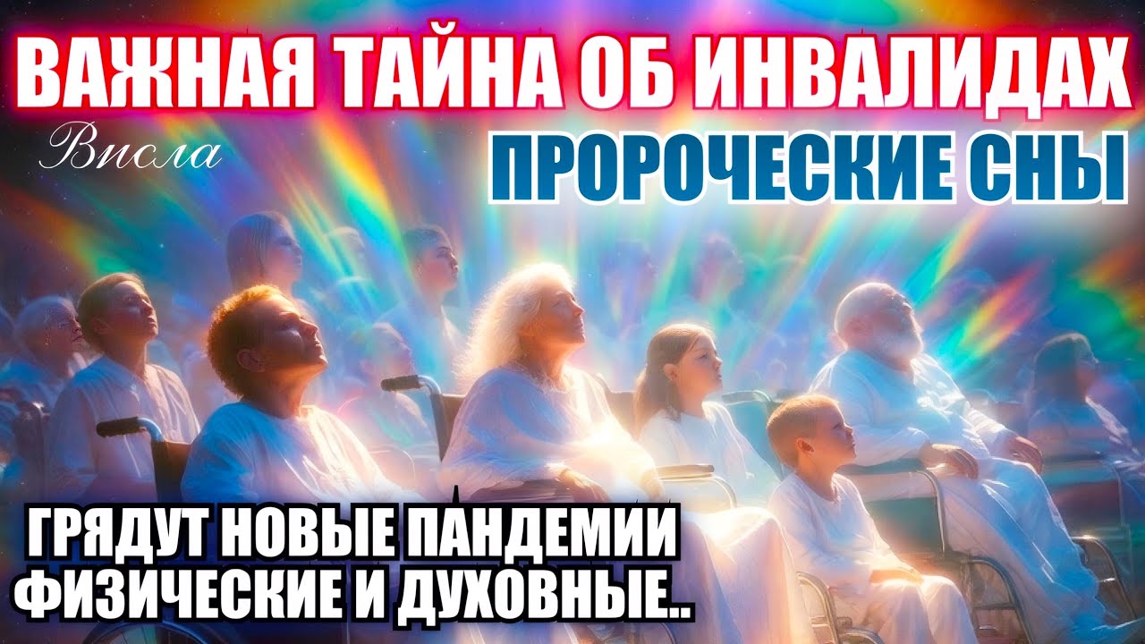 ПРОРОЧЕСКИЕ СНЫ. ГРЯДУТ ПАНДЕМИИ- ФИЗИЧЕСКИЕ И ДУХОВНЫЕ… ВАЖНАЯ ТАЙНА ОБ ИНВАЛИДАХ