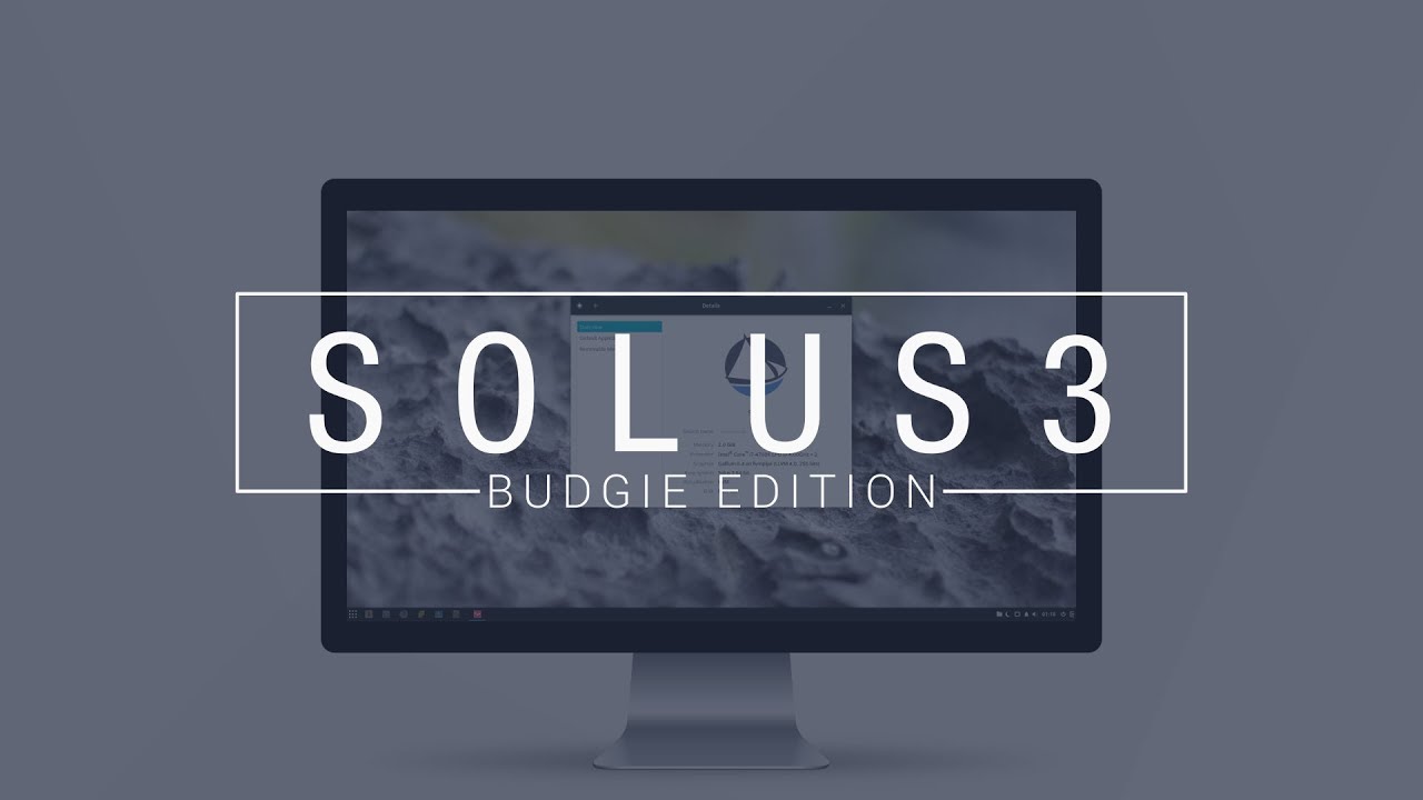 Solus 3 Budgie - See What's New