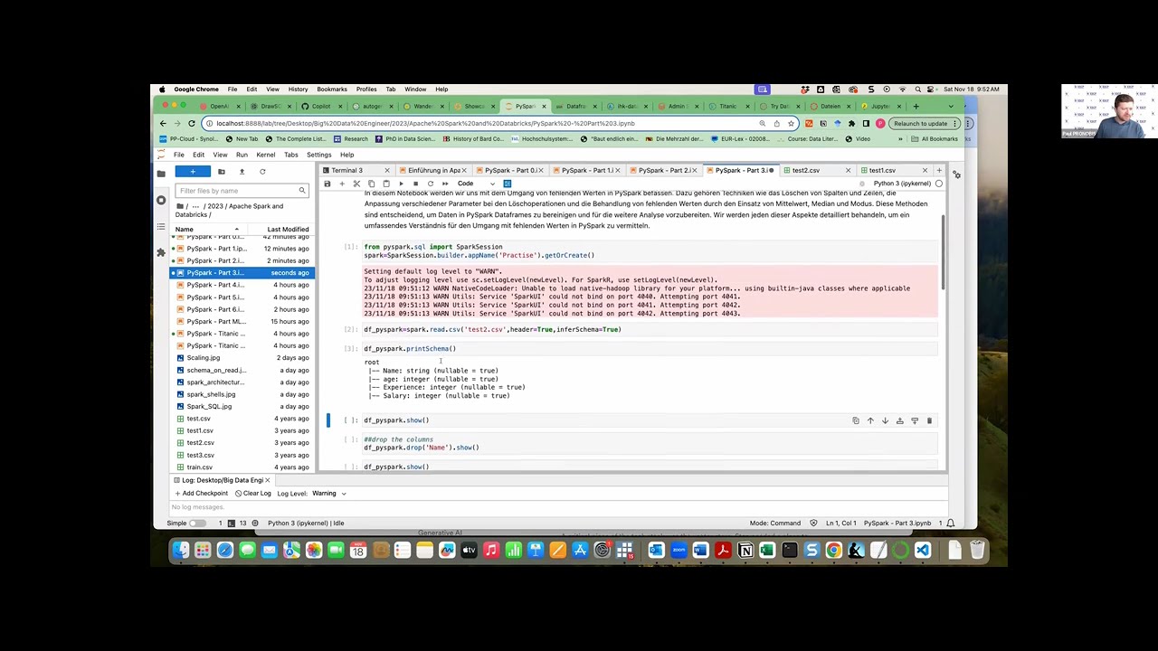 Apache Spark mit Pyspark und Databricks