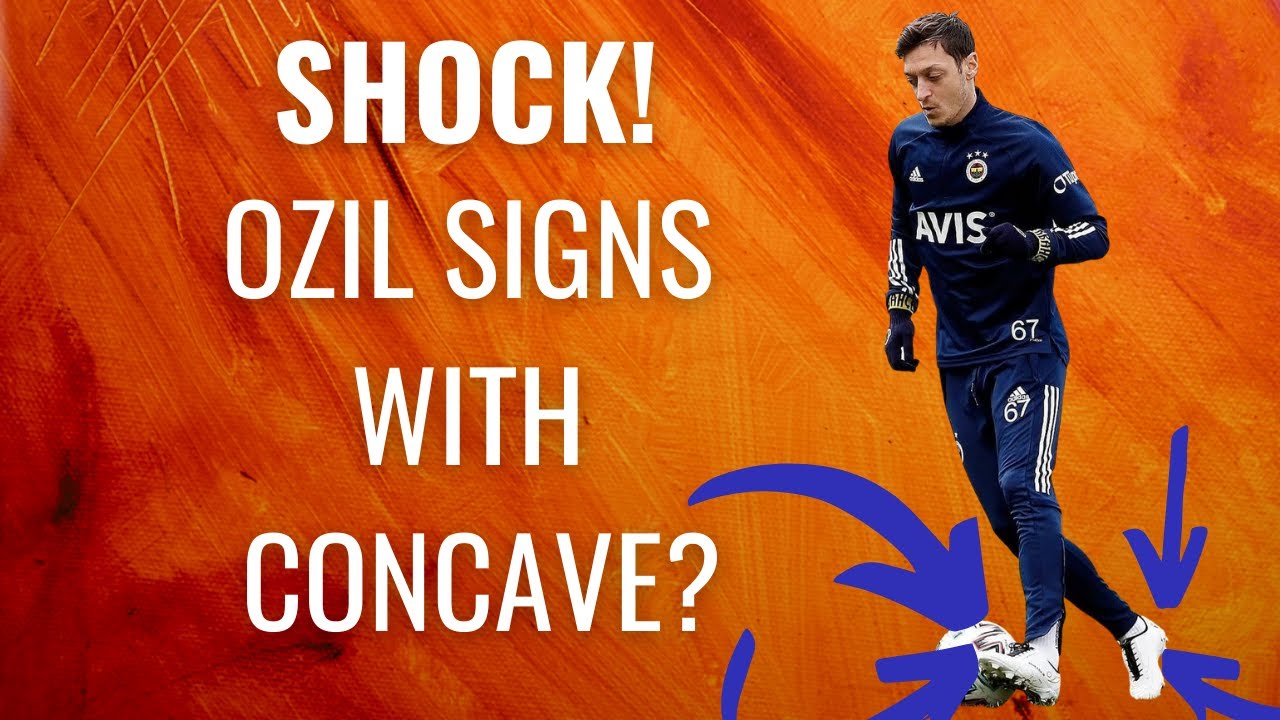 Concave Sign Ozil? Mezut Ozil Wearing Halo + Football Boots?