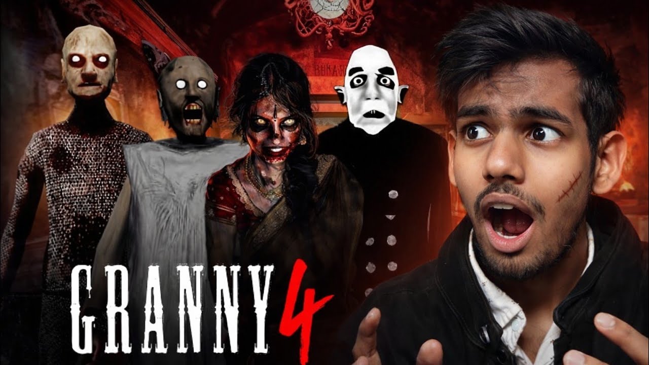 😱 Granny 4: The Rebellion | चार खतरनाक दुश्मन एक साथ! बच पाऊंगा या नहीं? 🔥