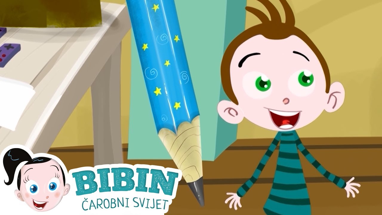 Bibin Čarobni Svijet: Bobi i čarobna olovka | Crtani za djecu