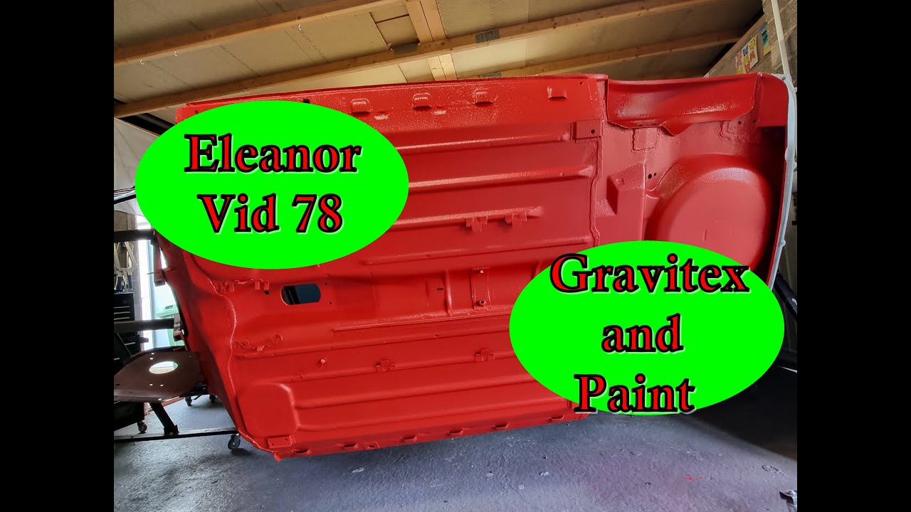 Classic Mini Restoration: Eleanor Video 78, Gravitex and Paint