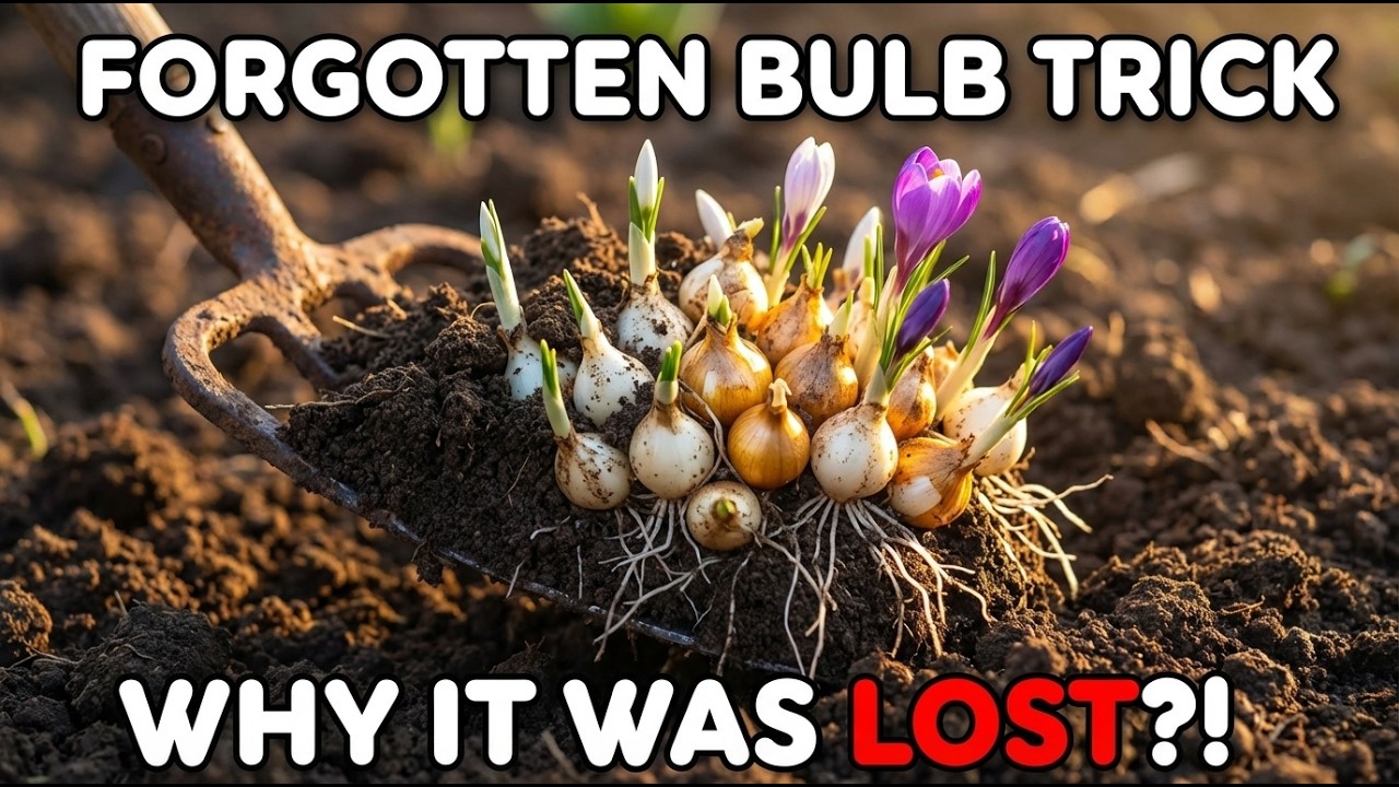 Этот забытый трюк при посадке луковиц способствует естественному распространению цветов.