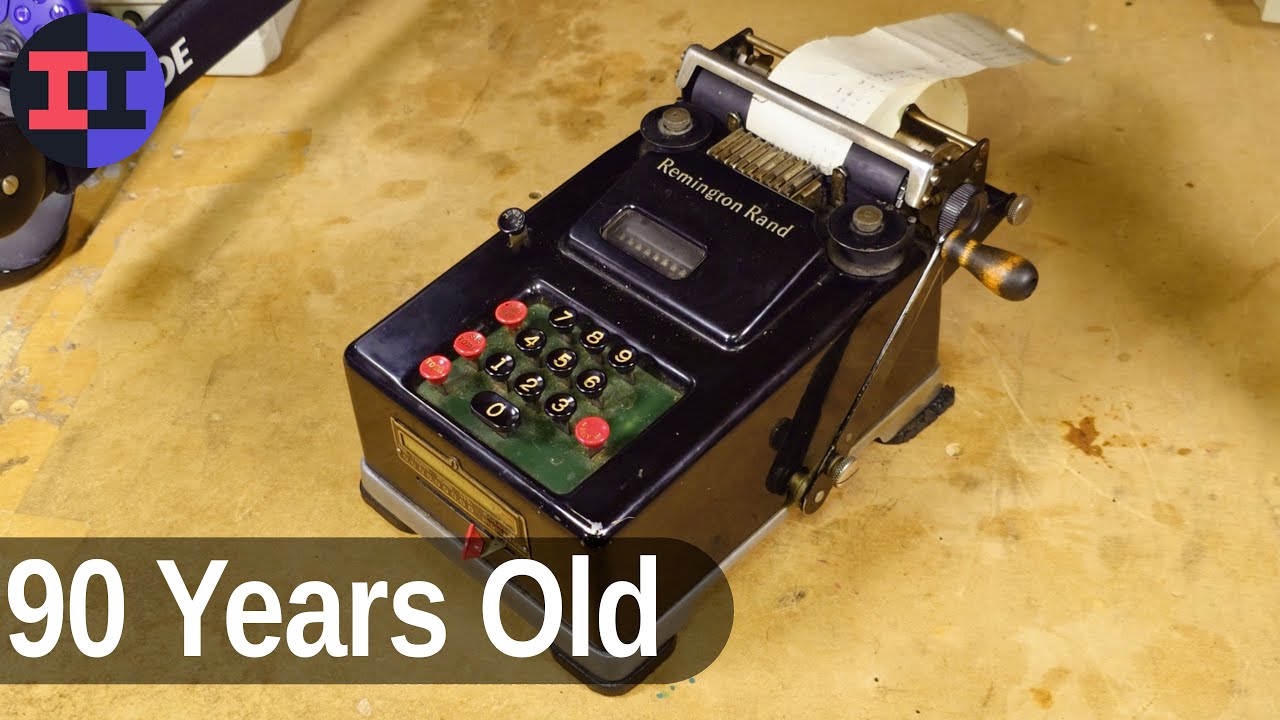 1935 Remington Rand Adding Machine