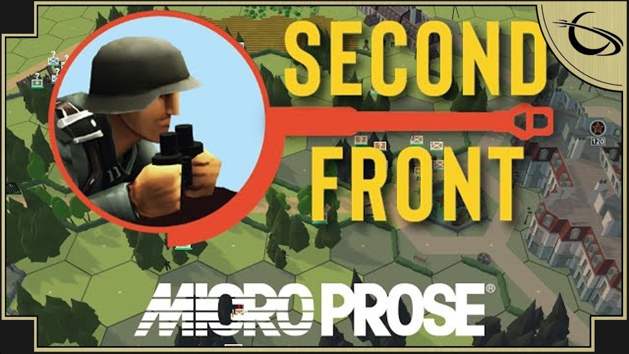 Starting to understand SECOND FRONT | WW2 TURN BASED HEX ACTION | Great game!