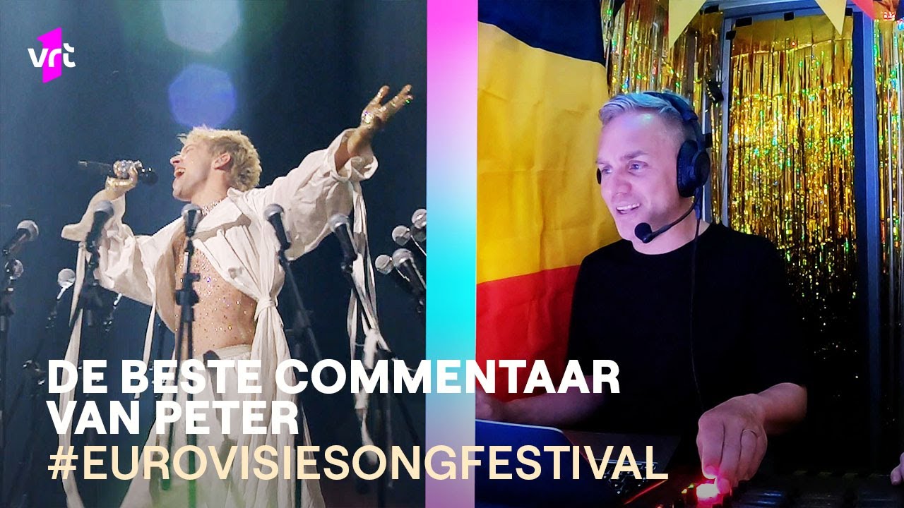 De beste commentaar van Peter tijdens de tweede halve finale