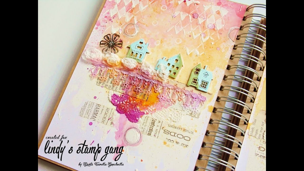 Art Journal Spread by Marta Turska-Grochocka