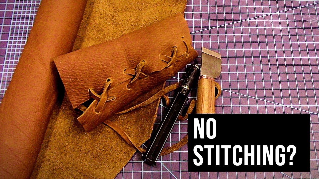 I Tried Making a Vambrace Without Stitching