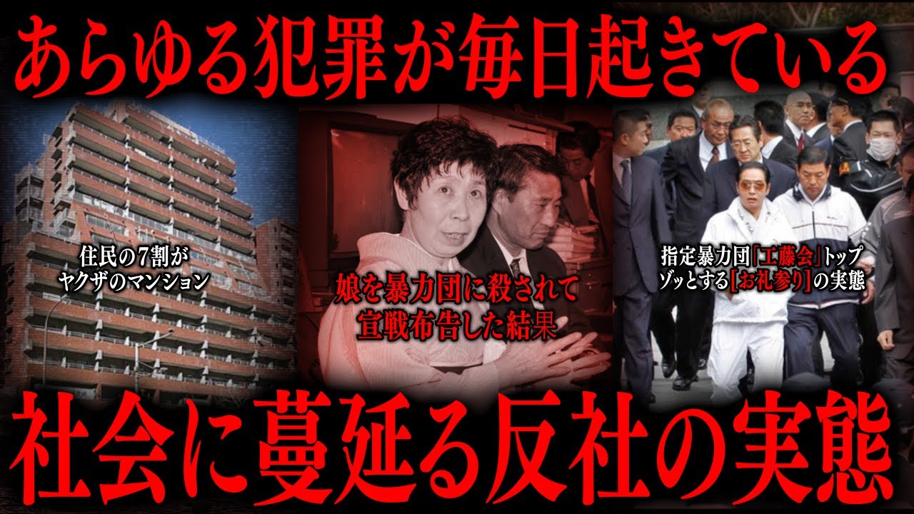 【切り抜き】社会に蔓延る反社の実態【たっくーTV/作業用】