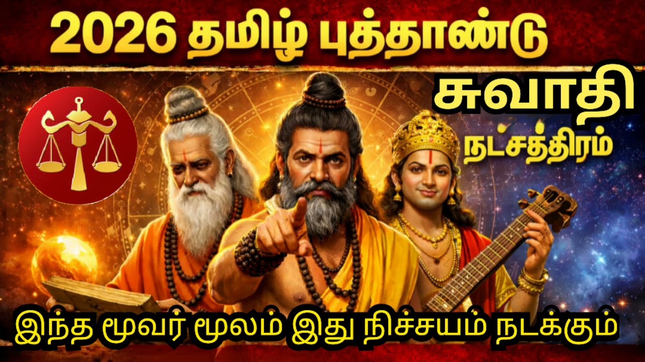Thulam rasi Suvathi natchathra palangal  துலாம் ராசி சுவாதி நட்சத்திரம்  தமிழ் புத்தாண்டு பலன்கள் 