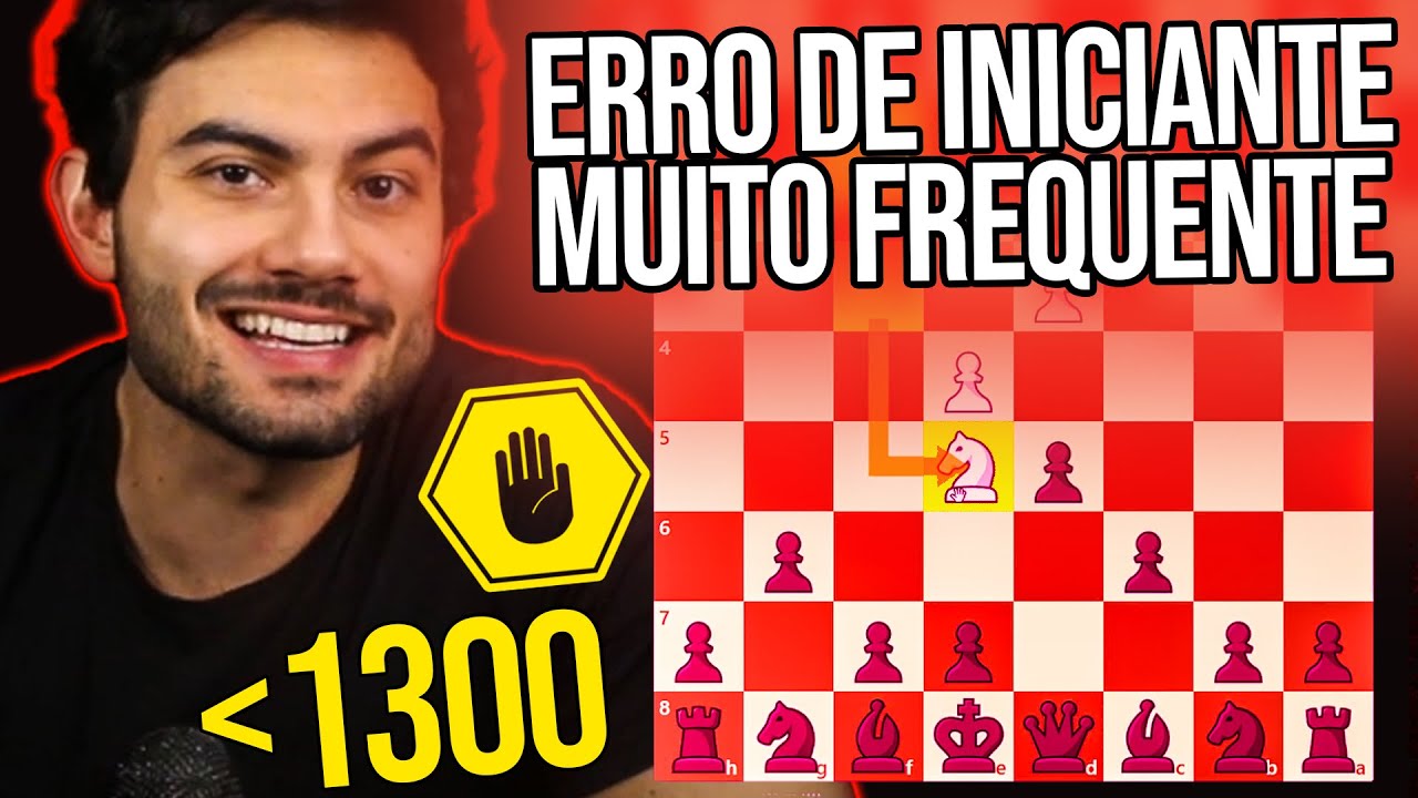 Como um grande mestre de xadrez derrota alguém com 1200 de rating!!