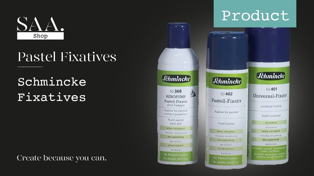 The Correct Fixing of Pastel Pictures with Schmincke Fixatives