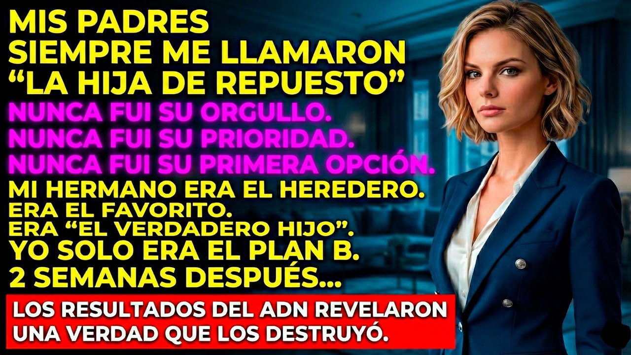 Mis Padres Me Llamaban “La Hija de Repuesto” — Hasta Que Llegaron Los Resultados del ADN