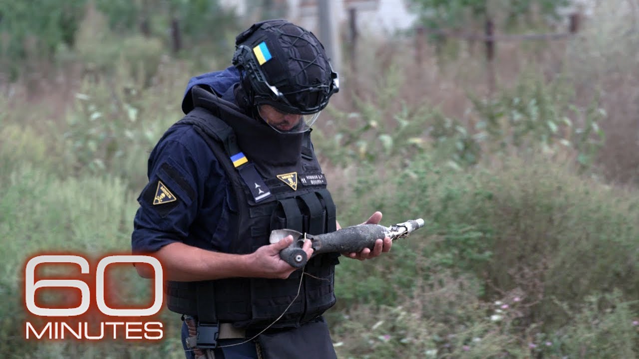 Deadly landmines plague Ukraine after Russia’s invasion | 60 Minutes