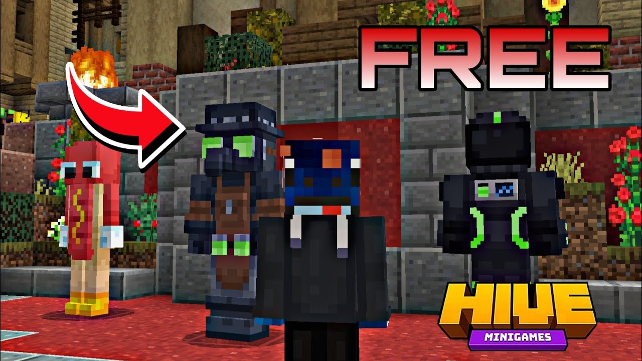 5 Tips On How To Get Free Costumes On The Hive (Minecraft Bedrock)