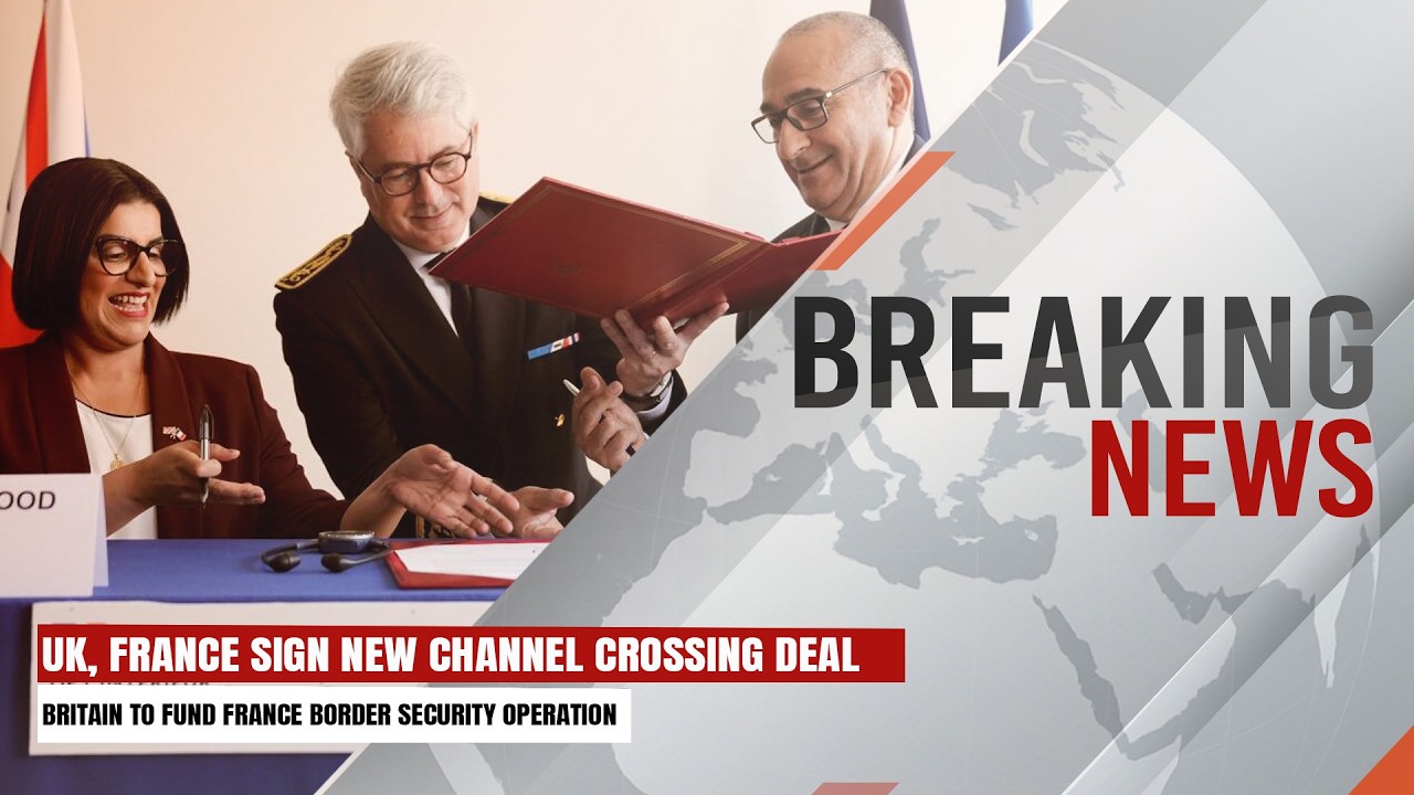 UK, France Sign New Channel Crossing Deal | Breaking News | Express247
