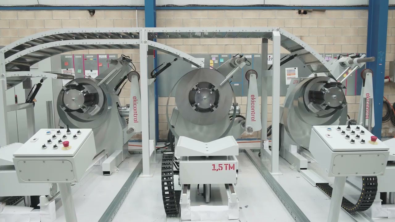 Multi coil cut to length line ekicontrol