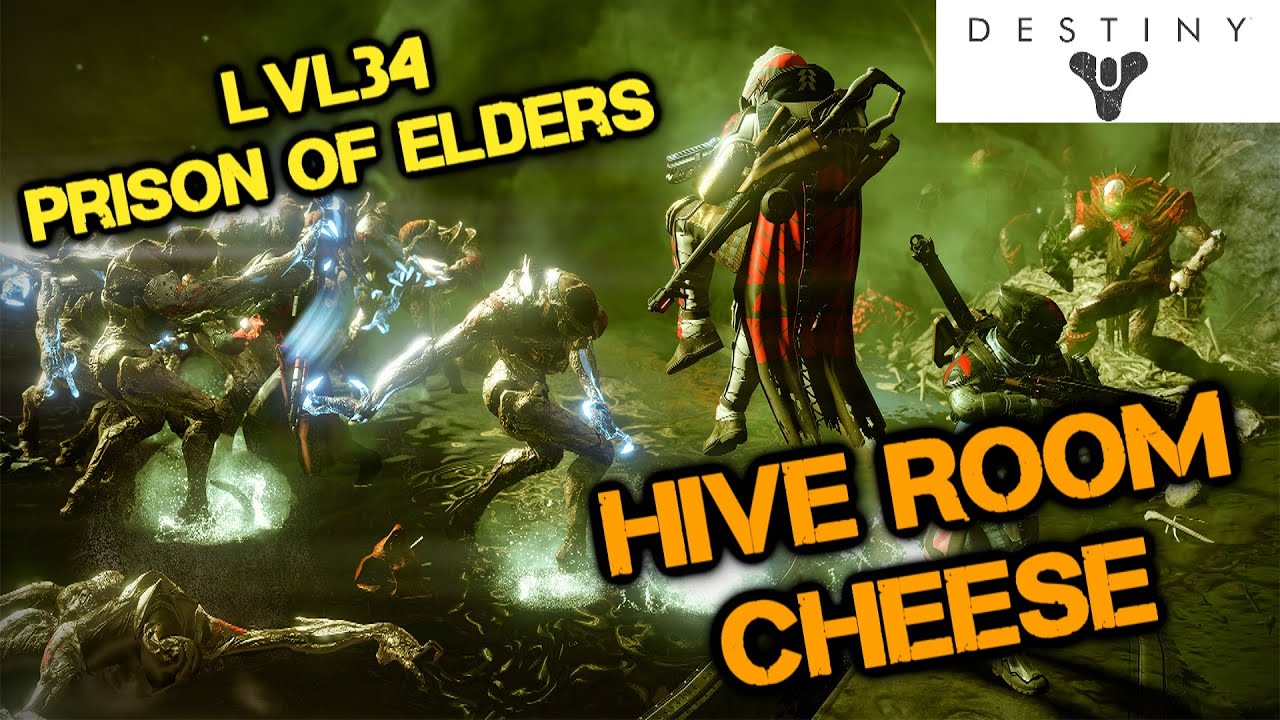 Prison of Elders Hive Room Cheese Tutorial | Destiny PS4 PoE | (1080p)[HD]