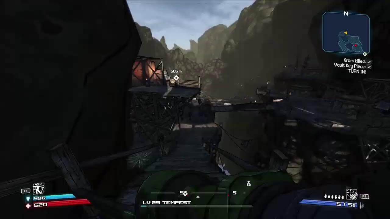 Borderlands Solo Livestream Lilith Playthrough Pt 11: Battle in Krom's Canyon