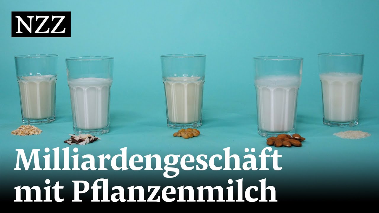 Pflanzendrinks aus Hafer, Soja, Mandeln: Auch Milchkonzerne profitieren vom neuen Trend