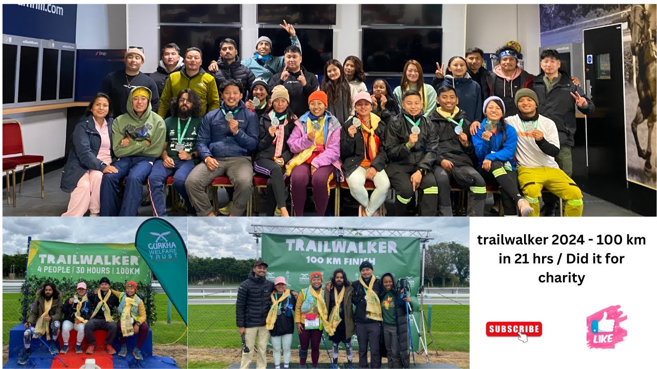 100K GURKHA TRAILWALKER 2024 | #runderbolta  #gurung #samee