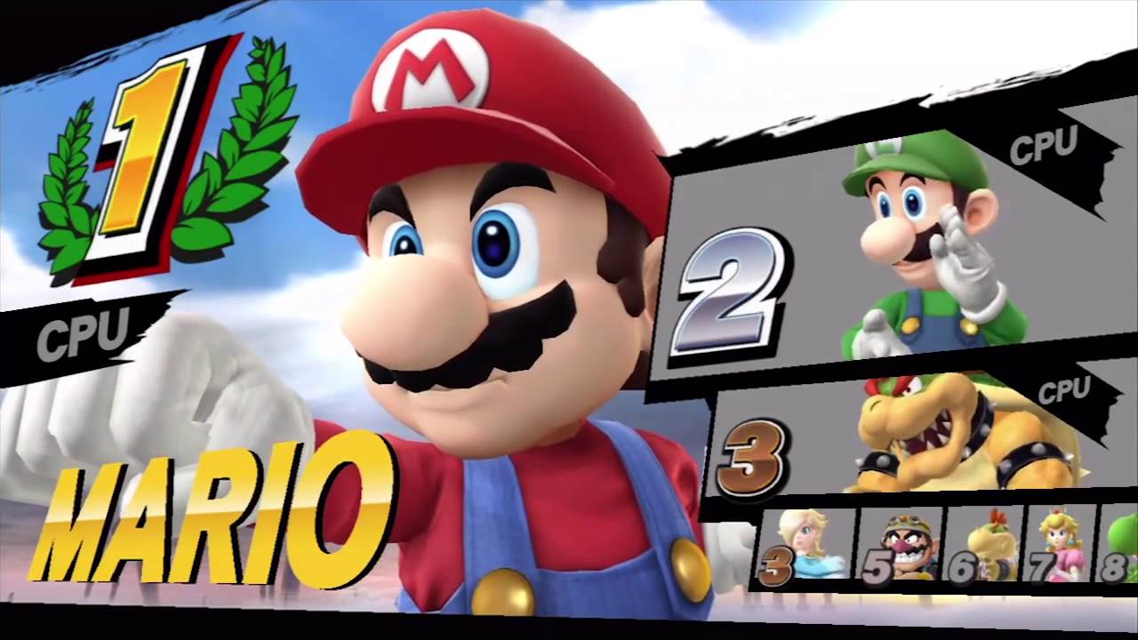 [Smash Bros. Wii U] Super Mario Maker 8-Player Footage