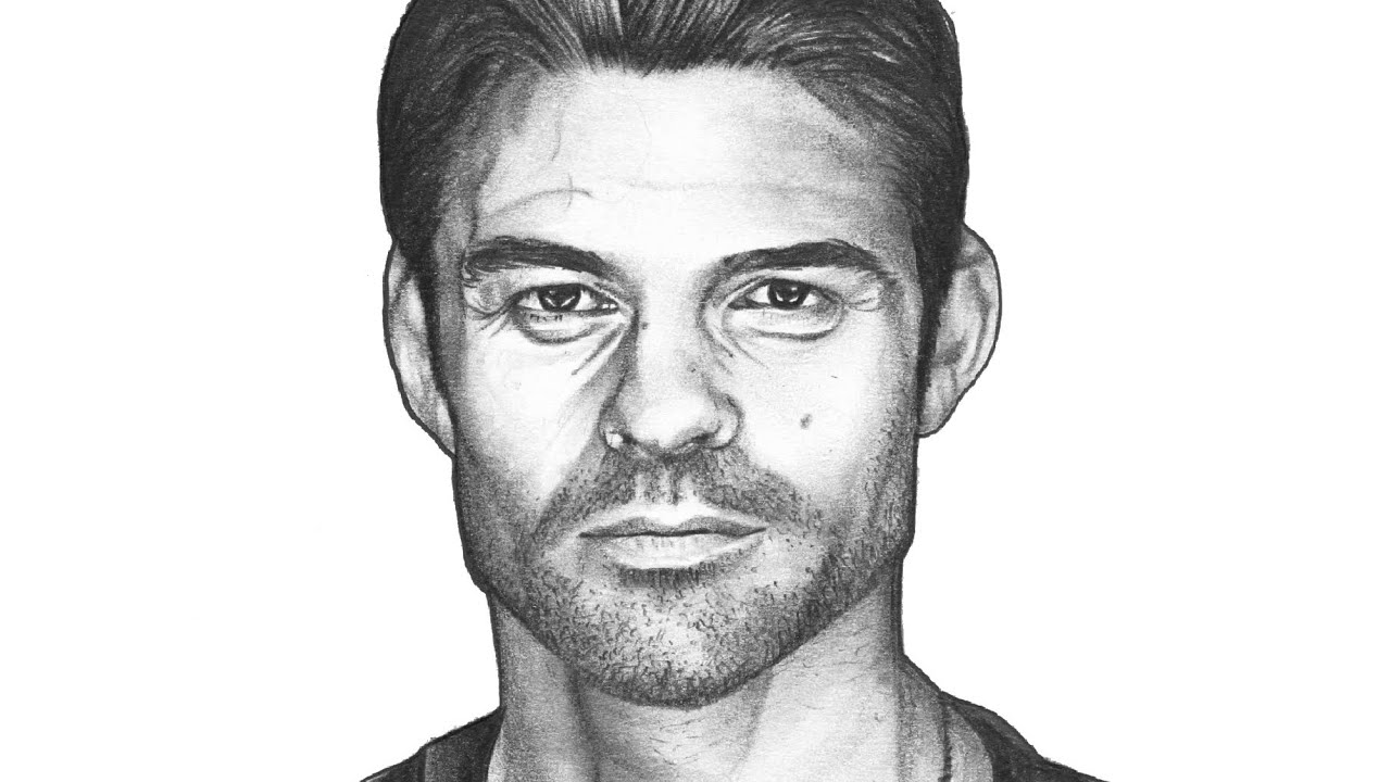 Daniel Gillies pencil portrait 🖤