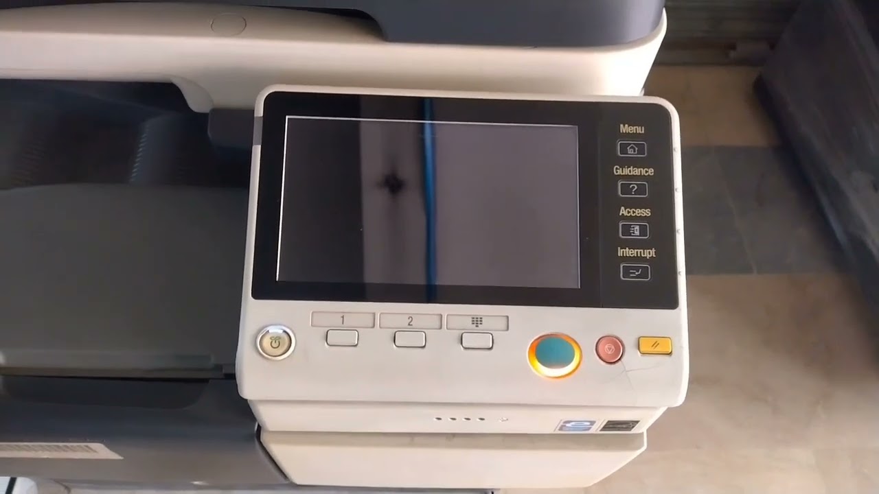 Konica Minolta bizhub c3350 Trouble Reset 3426