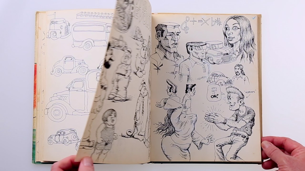 1970 62-page Robert Crumb Original Sketchbook at Heritage Auctions, November 17, 2017