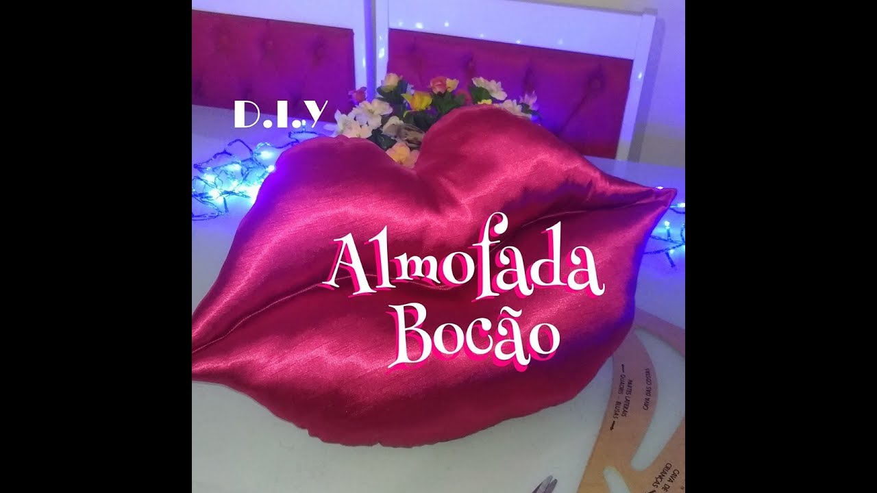 Almofada Bocão - D.I.Y