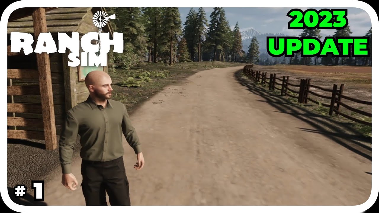 Ranch Simulator | Эпизод 1 | Обновление Unreal Engine 5 | 2023 Давайте поиграем