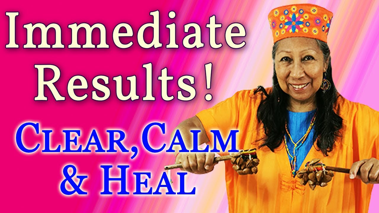 Instant Energetic Clearing & Magnified Healing With Shamanic Rattle Sacred Sound