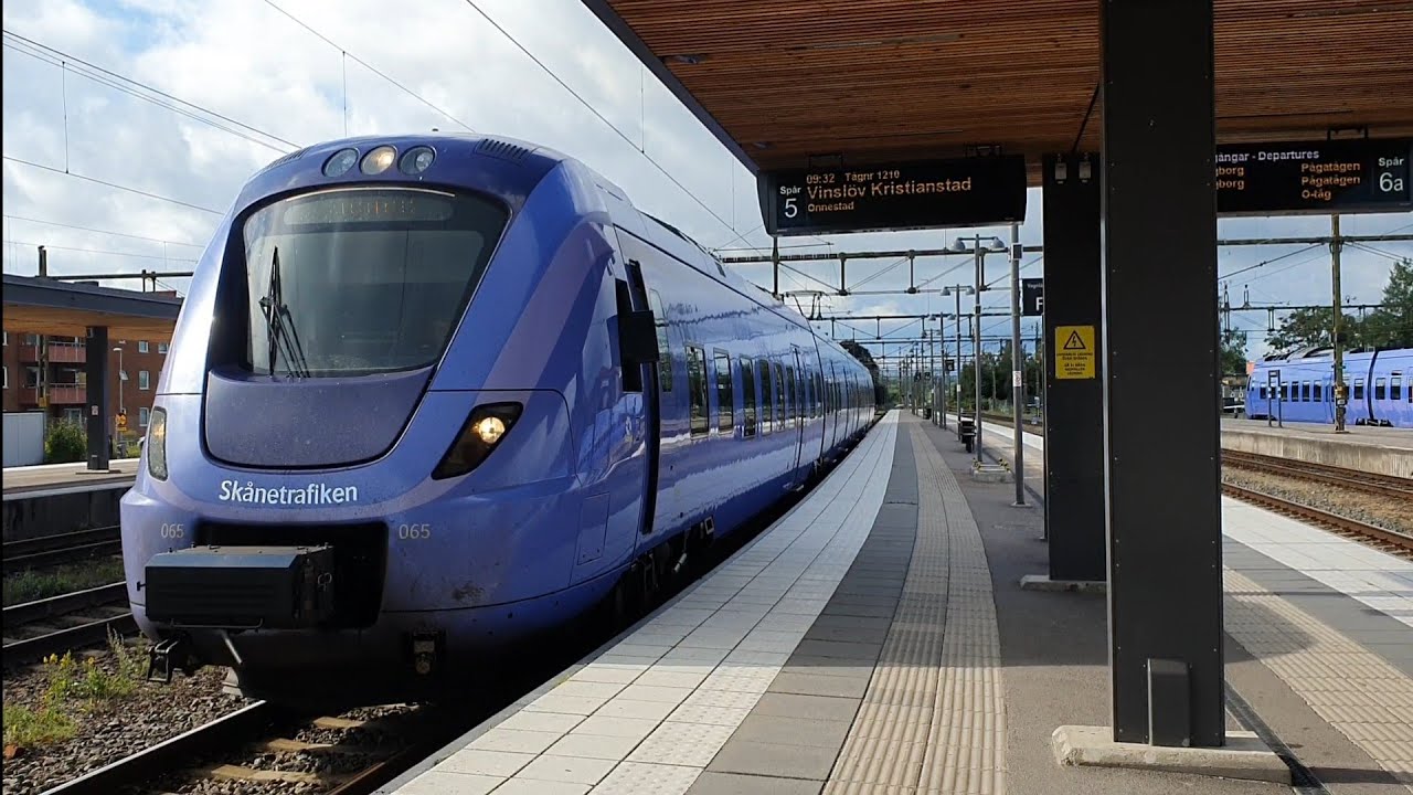 Tåg i Hässleholm 2/8-2023