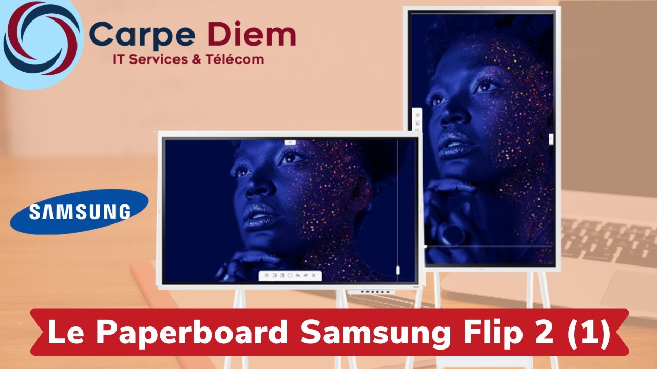Présentation du Paperboard Flip 2 de Samsung pour des réunions efficaces