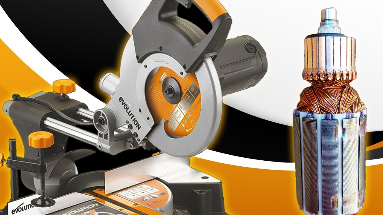 Evolution RAGE3 Mitre Saw ( armature winding )