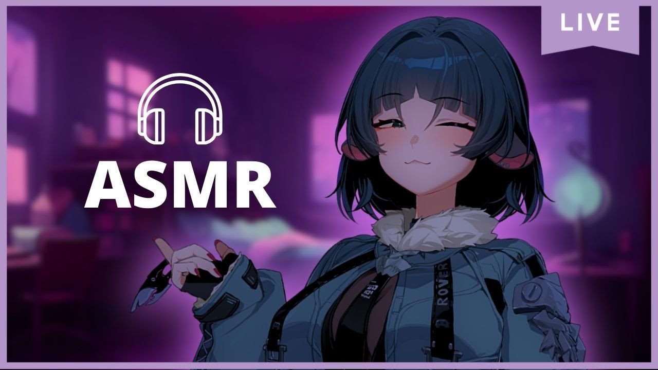 【ASMR】Domingo de relajarse-!:3 | @sachigami_ | 💜!sobresachi !streamloots