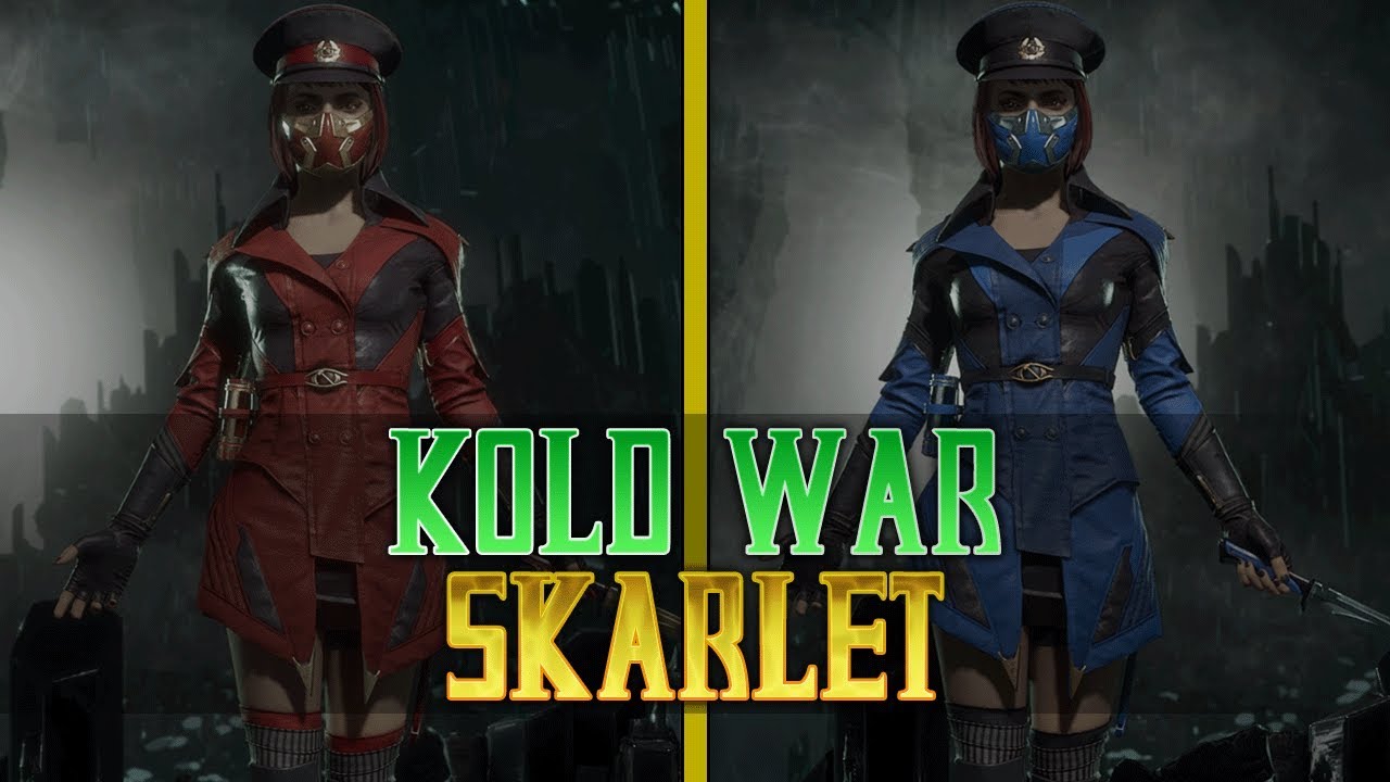 Mortal Kombat 11 | Kold War Skarlet | Skin Exclusivo de Skarlet