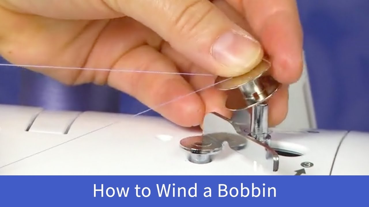 How to Wind a Bobbin on the Baby Lock Accomplish