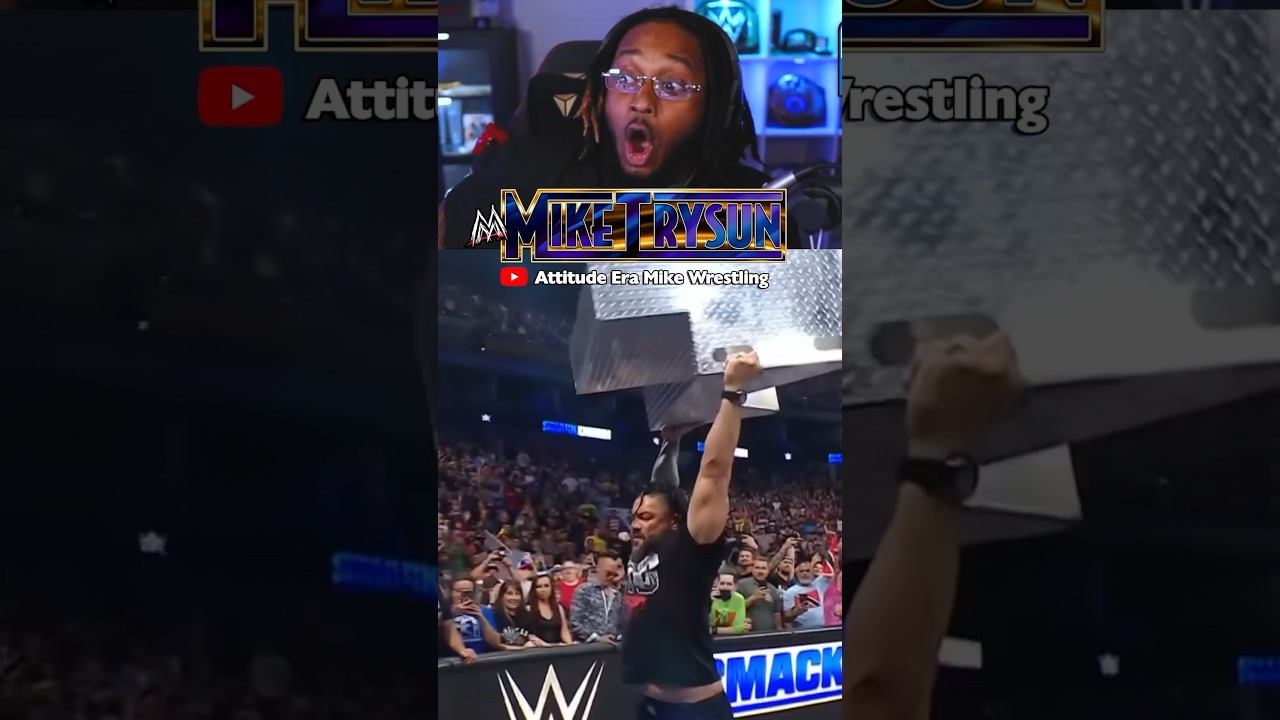 Роман Рейнс возвращается на Smackdown! #шорты #видеошортов #wwe #prowrestling #рестлинг #реакция