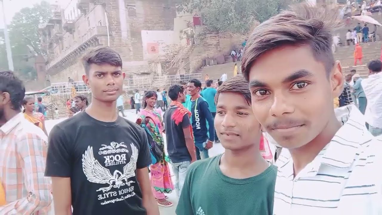 new ganga maiya video #peopleblogs dashashwamedh ghat blogger