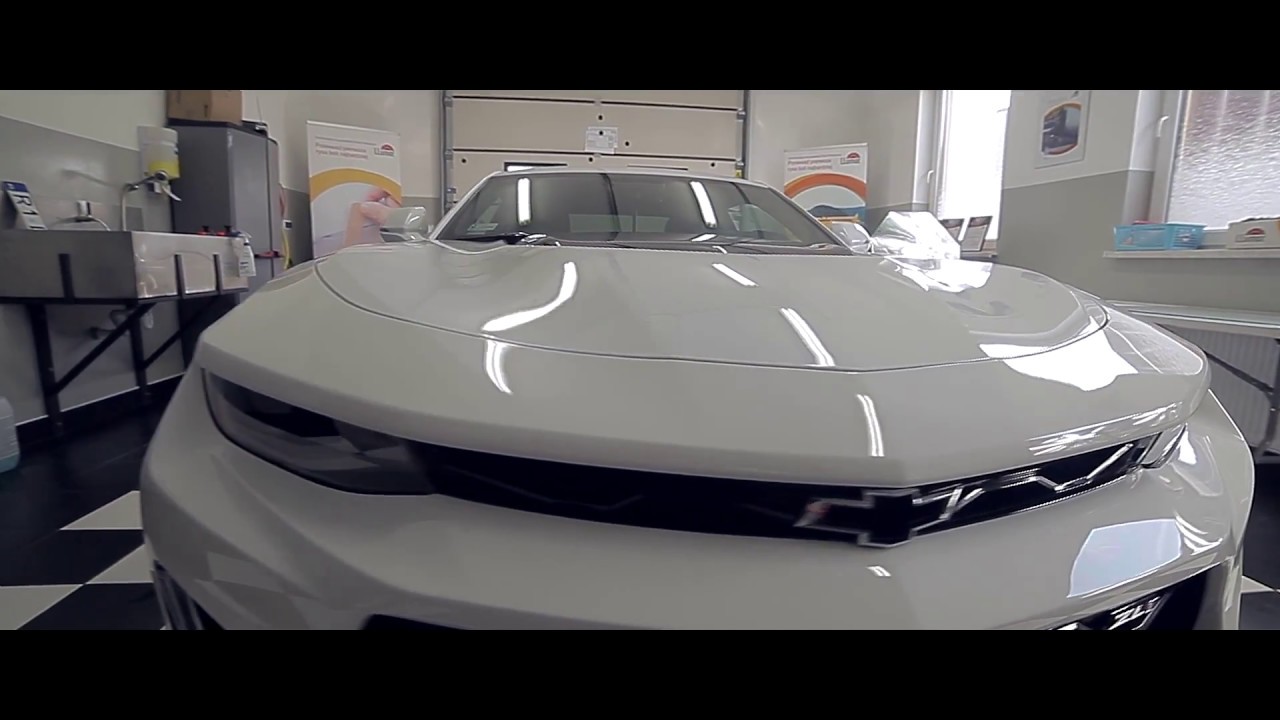 Camaro ZL1 - aplikacja folii ochronnej LLumar PPF Platinum