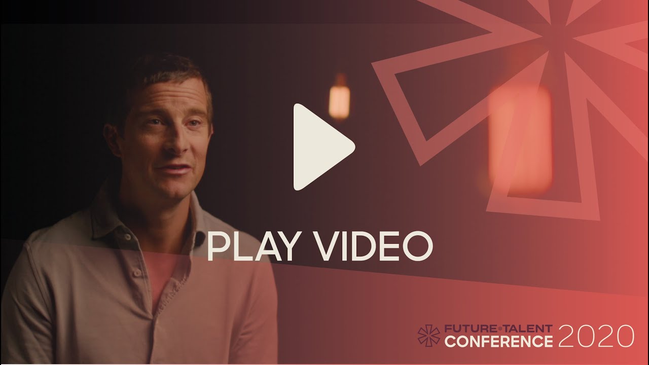 Future Talent Conference 2020 - Speaker Bear Grylls talks on lessons from a life of adventure.