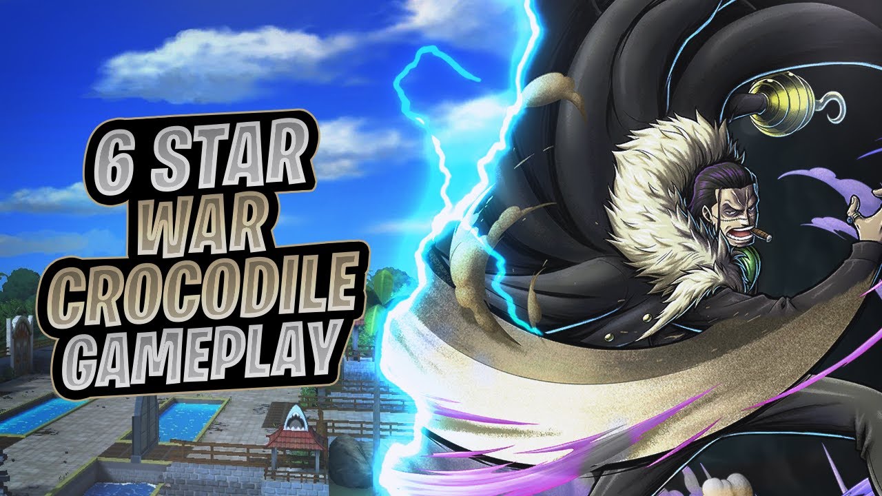 6★ War Crocodile Gameplay | One Piece Bounty Rush